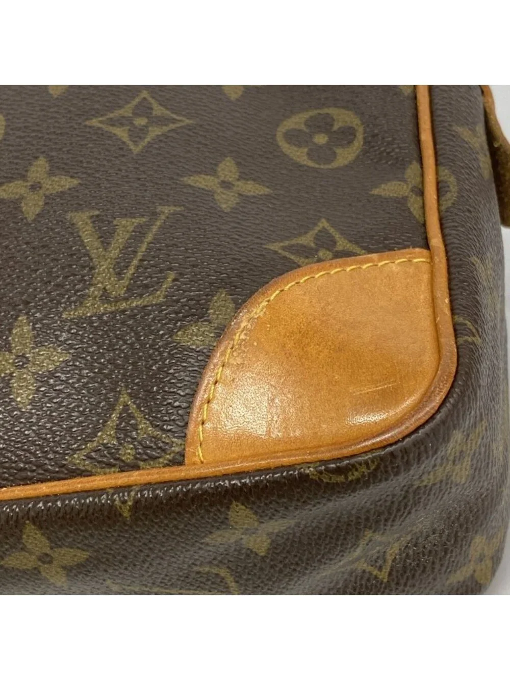 Louis Vuitton Clutch Monogram Compiegne 28 Brown